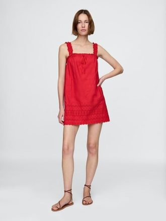 Gap × DÔEN Mini abito con occhielli