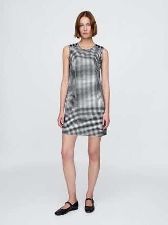 Gap × DÔEN Mini abito in denim a quadretti