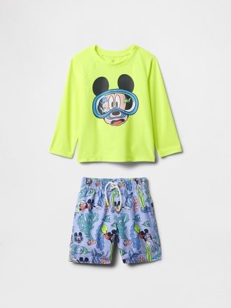 Gap × Disney Baby & Toddler Rash Guard Costume da bagno due pezzi