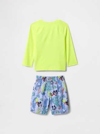 Gap × Disney Baby & Toddler Rash Guard Costume da bagno due pezzi