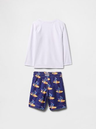 Gap × Disney Baby & Toddler Rash Guard Costume da bagno due pezzi