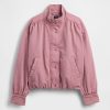 Giacca a bolle in twill