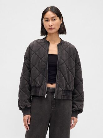 Giacca bomber trapuntata VintageSoft
