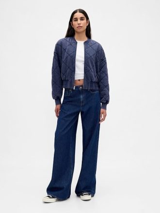 Giacca bomber trapuntata VintageSoft