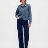 Giacca corta in denim