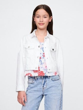 Giacca corta in denim per bambini