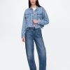 Giacca corta in denim UltraSoft Icon