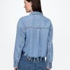Giacca corta in denim UltraSoft Icon