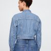 Giacca corta in denim UltraSoft Icon