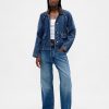 Giacca da lavoro Swing in denim ultra morbido Giacca da lavoro Swing in denim ultra morbido