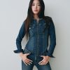 Giacca da motociclista in denim