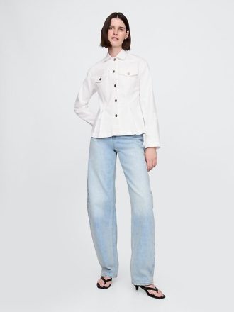 Giacca di jeans stretta