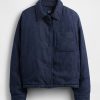Giacca imbottita in denim