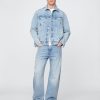 Giacca in denim con icona classica