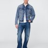 Giacca in denim con icona classica