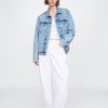 Giacca in denim con icona classica