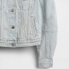 Giacca in denim con maniche a botte Giacca in denim con maniche a botte