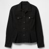 Giacca in denim con peplo Giacca in denim con peplo