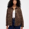 Giacca in denim leopardato ultrasoft Giacca in denim leopardato ultrasoft