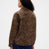Giacca in denim leopardato ultrasoft Giacca in denim leopardato ultrasoft