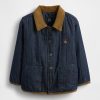 Giacca in denim trapuntata per neonati e bambini piccoli Giacca in denim trapuntata per neonati e bambini piccoli