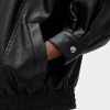 Giacca in pelle vegana oversize Giacca in pelle vegana oversize