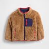 Giacca reversibile leggera in sherpa per neonati e bambini piccoli