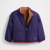 Giacca reversibile leggera in sherpa per neonati e bambini piccoli