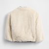 Giacca reversibile leggera in sherpa per neonati e bambini piccoli