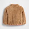 Giacca reversibile leggera in sherpa per neonati e bambini piccoli