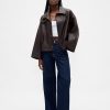 Giacca Swing in pelle vegana Giacca Swing in pelle vegana