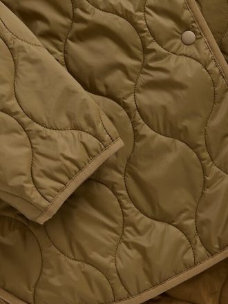Giacca trapuntata oversize leggera riciclata