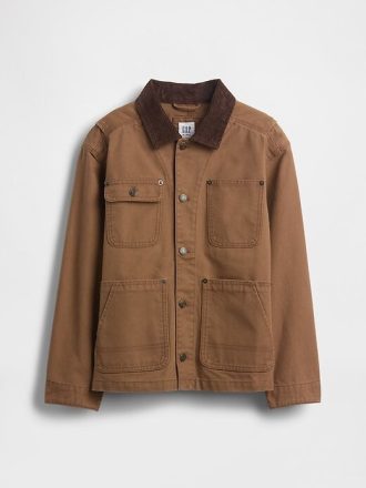Giacca utility in tela per bambini