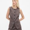 Gilet a collo alto