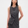 Gilet a collo alto