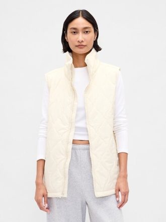 Gilet imbottito leggero riciclato