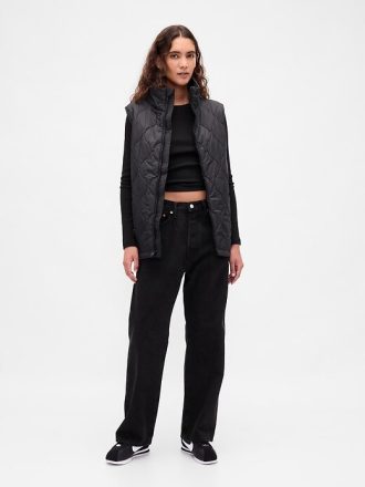 Gilet imbottito leggero riciclato