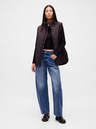 Gilet imbottito leggero riciclato