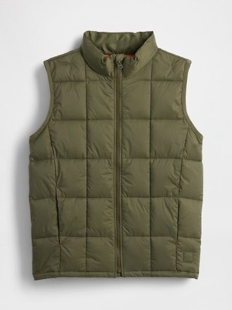 Gilet imbottito leggero riciclato per bambini