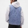 Gilet multiuso in denim pesante Gilet multiuso in denim pesante