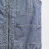Gilet multiuso in denim pesante Gilet multiuso in denim pesante