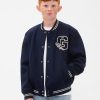 Giubbotto bomber con logo Varsity per bambini