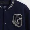 Giubbotto bomber con logo Varsity per bambini