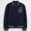 Giubbotto bomber con logo Varsity per bambini