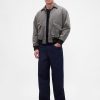 Giubbotto bomber in twill lavato Giubbotto bomber in twill lavato