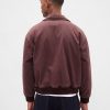Giubbotto bomber in twill lavato Giubbotto bomber in twill lavato