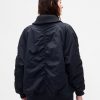 Giubbotto bomber oversize con finiture in maglia Giubbotto bomber oversize con finiture in maglia