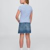 Gonna in denim a vita alta per bambini Gonna in denim a vita alta per bambini