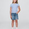 Gonna in denim a vita alta per bambini Gonna in denim a vita alta per bambini