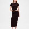 Gonna midi elasticizzata CashSoft Gonna midi elasticizzata CashSoft